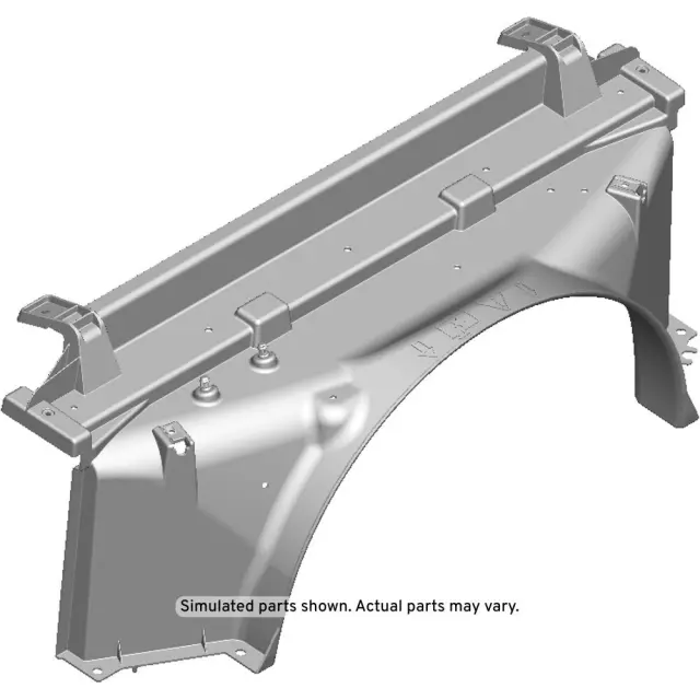84930910 - : Engine Coolant Fan Upper Shroud for Chevrolet: Express 2500, Express 3500 | GMC: Savana 2500, Savana 3500 Image