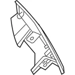 9E5Z3D758BB - Steering: Cover for Ford: Fusion Image