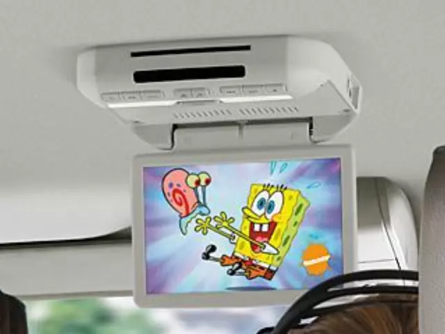 82210759AG - : Monitor With DVD Media System for Chrysler: Town &amp; Country | Dodge: Grand Caravan | Ram: C/V Image