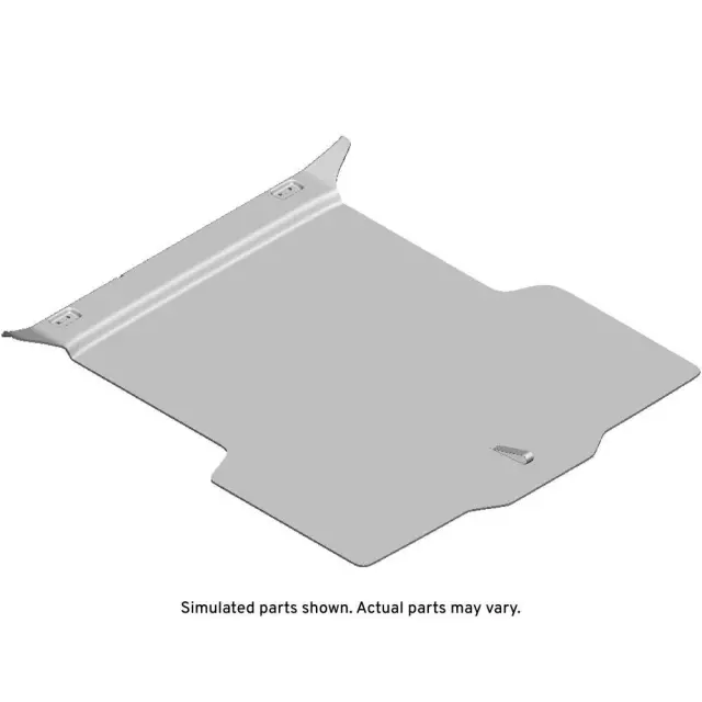 39075380 - : Jet Black Load Floor Trim Panel for GM Image