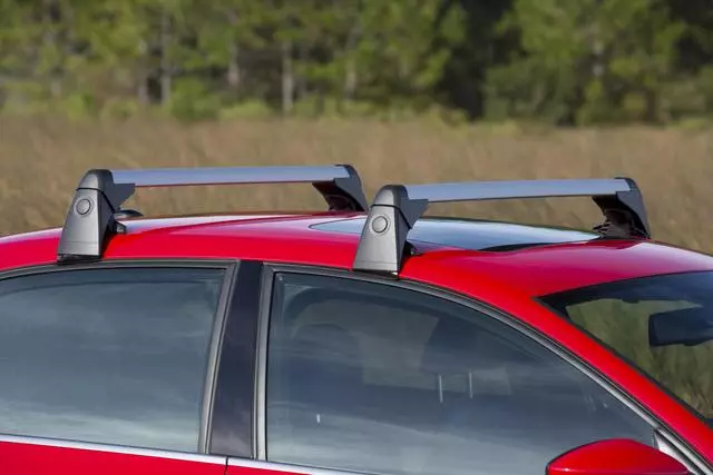 Base Carrier Bars - Black/Silver - Volkswagen (5C6-071-126)