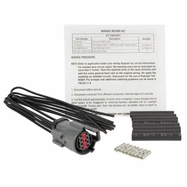 WPT737 - Electrical, Lighting and Body: Keyless Entry Module Connector  for Motorcraft Image