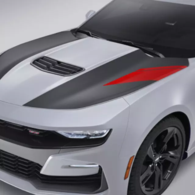 84684581 - Exterior: Exterior Trim, Hood Stripe W\\/Hash Mark for GM Image