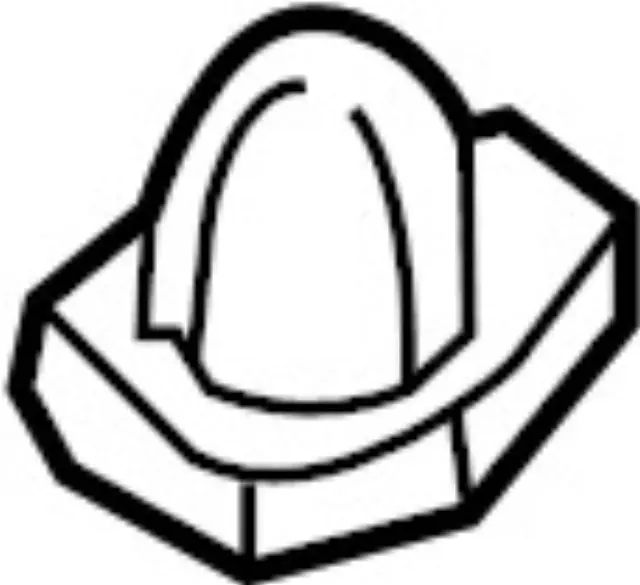 9057070N1A - Body: Striker for INFINITI: QX4 Image