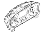 CT4Z10849AA - Body: Cluster Assembly for Ford: Edge Image