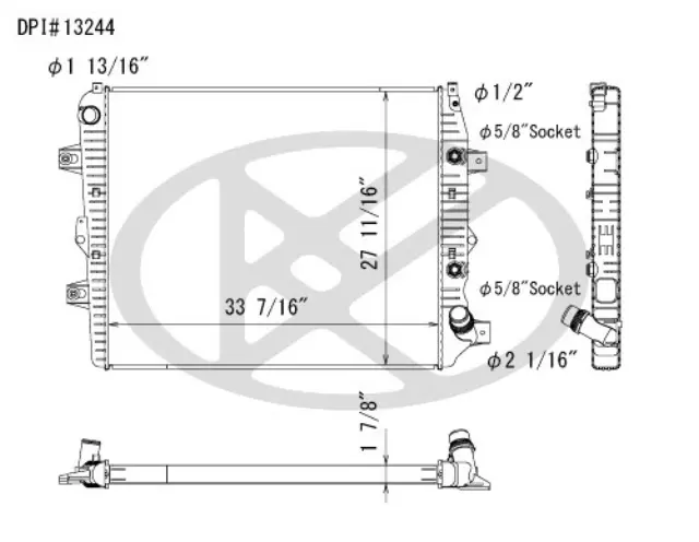 A13244 - : Koyorad Radiator for Koyo Image