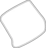 908305NA0B - Body: Surround Weather-strip for INFINITI: QX50 Image