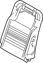 876511MA0A - Body: Seat Back Frame for Infiniti Image