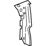 FR3Z6302039A - Body: Inner Lock Pillar for Ford: Mustang Image