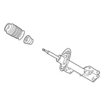 FR3Z18124AG - : 2015-2023 Ford Mustang - Suspension Strut for Ford: Mustang Image