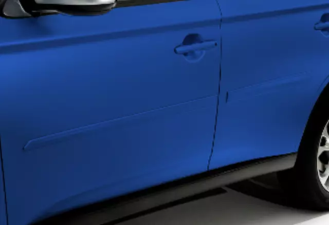 MZ314653 - Exterior: Body Side Moldings - Cosmic Blue for Mitsubishi: Outlander Image