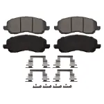 ZD2057 - : QuickStop Front Disc Brake Pad Set Ceramic for WAGNER BRAKE Image