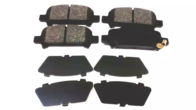 26696AE040 - : REAR BRAKE PAD SET W/HARDWARE &amp; SHIMS for Subaru Image