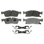 OEX1629A - : OEX Front Disc Brake Pad Set Premium Semi - Met for WAGNER BRAKE Image