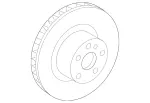 220421181264 - : Brake Disc Front for Mercedes-Benz: E500, S430 Image