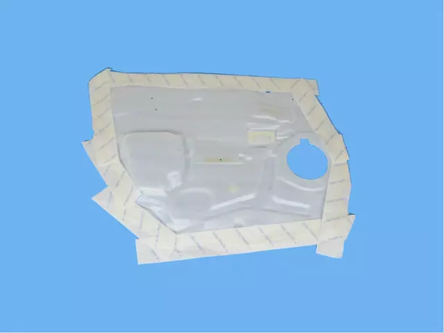 68218699AA - Doors, Door Mirrors and Related Parts: Front Door Watershield, Right for Mopar Image image