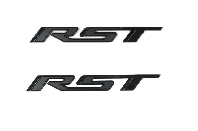 Rst Door Emblems - Black - GM (84605751)