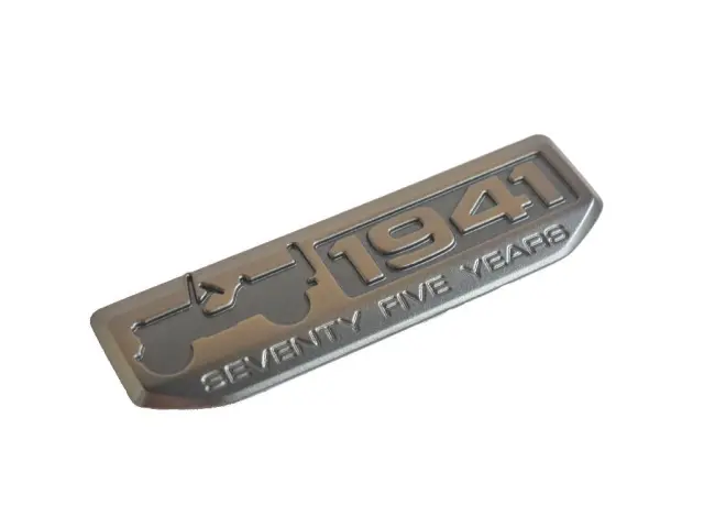 68293959AA - : Front Door Nameplate, Right for Mopar Image
