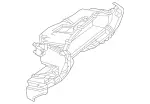 1906800091 - : Glove Compartment Housing for Mercedes-Benz Image