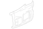2096300360 - Body: Quarter Panel Assembly Lower Extension for Mercedes-Benz Image