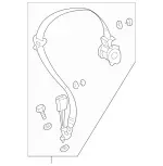 21086032851A23 - Electrical: Center Assembly for Mercedes-Benz Image