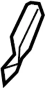 896167S001 - Body: Hinge Cover for Infiniti Image