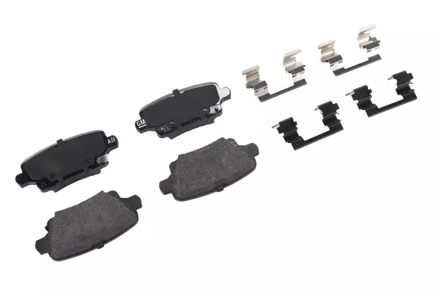 Rear Disc Brake Pad Kit with Springs - GM (13517694)