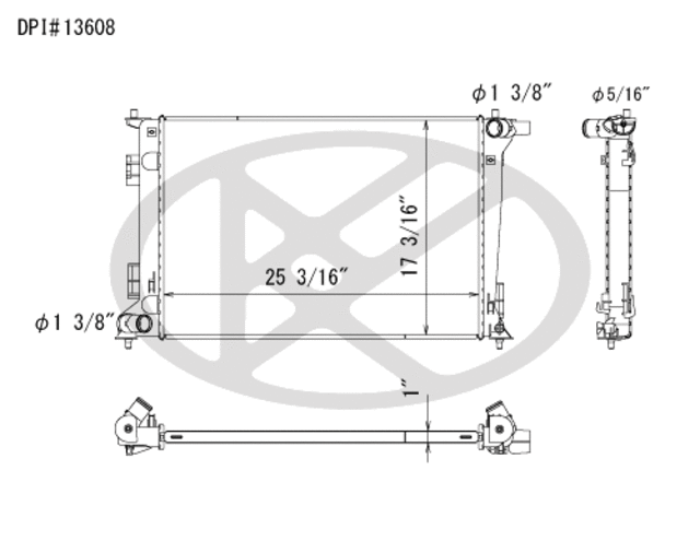A13608 - : Koyorad Radiator for Koyo Image