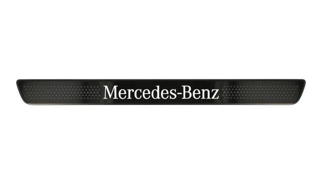 1776804407 - : Exchangeable Cover For Illuminated Door Sill for Mercedes-Benz Image