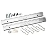 3633 - : Fuel Rail Kit for Big-Block Chevy -6 AN in Clear Finish for Edelbrock Image