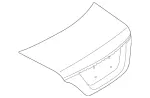 2187500075 - Trunk Lid: Trunk Lid for Mercedes-Benz: CLS400, CLS550, CLS63 AMG, CLS63 AMG S Image