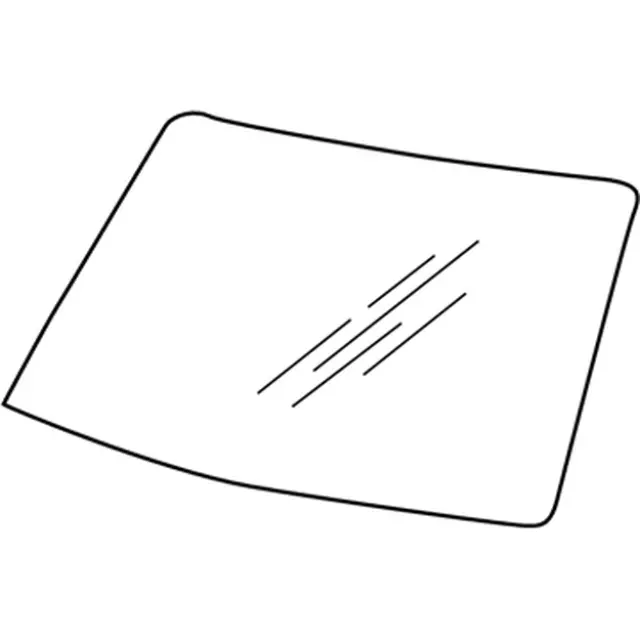 F7UZ1503100AA - Body: Windshield for Ford: E-150 Econoline, E-150 Econoline Club Wagon, E-250 Econoline, E-350 Econoline, E-350 Econoline Club Wagon, E-350 Super Duty, E-450 Econoline Super Duty, Econoline Super Duty Image