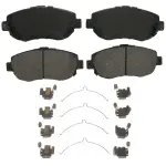 ZD619 - : QuickStop Front Disc Brake Pad Set Ceramic for WAGNER BRAKE Image