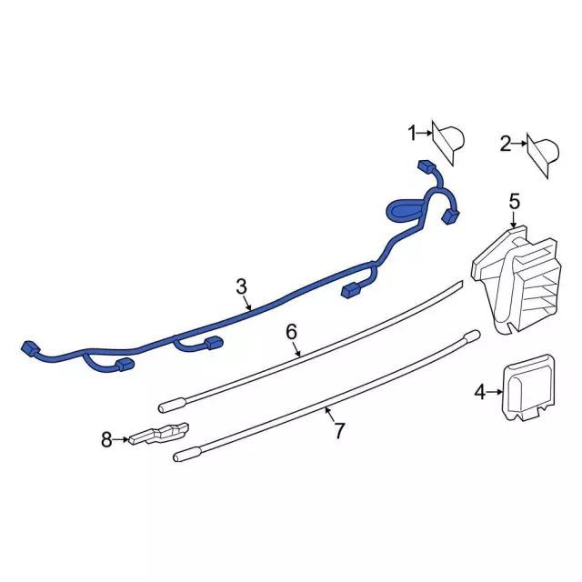 NL1Z15K867Y - : Wire Harness for Ford: Expedition Image