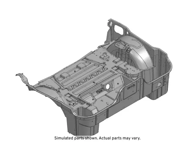 84021627 - Body: Rear Floor Pan for Chevrolet: Corvette Image