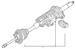 2224603101 - Steering: Steering Column for Mercedes-Benz Image