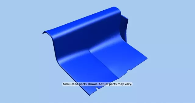 15131229 - Body: Corner Trim for Chevrolet: Express 1500, Express 2500, Express 3500 | GMC: Savana 1500, Savana 2500, Savana 3500 Image