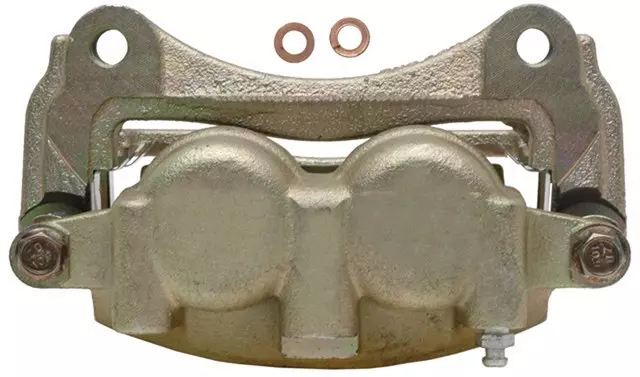 Front Driver Side Disc Brake Caliper Assembly (Friction Ready Non-Coated), Remanufactured - GM (19176775)