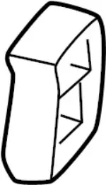 287961W300 - Body: Stop Spacer for Infiniti Image