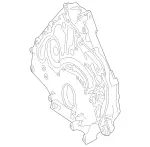 2780150200 - Engine: Front Cover for Mercedes-Benz Image