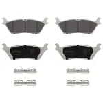 PPV1790A - : Police Pursuit Vehicle Rear Disc Brake Pad Set for WAGNER BRAKE Image