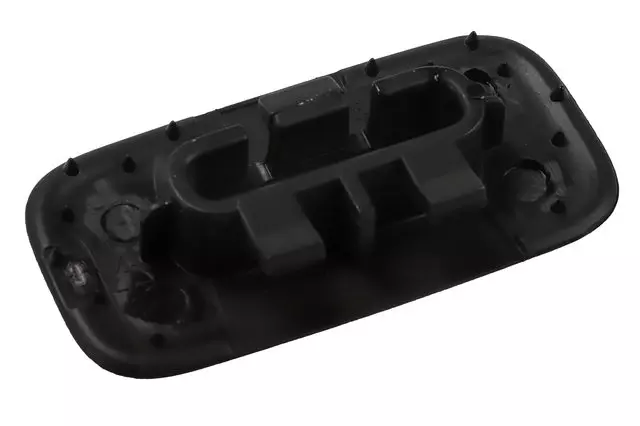 Jet Black 3rd Row Seat Back Latch Strap Bezel - GM (23411790)