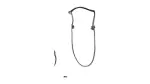 678720R100 - : Weatherstrip Rear Door for Toyota Image