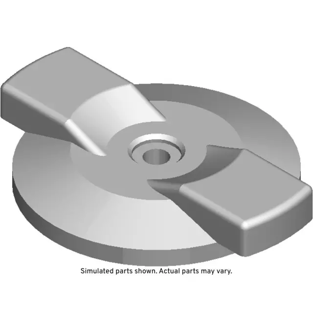 11561358 - Body: Jack Nut for Buick: Enclave, Lucerne, Park Avenue | Cadillac: CTS, DeVille, DTS, STS | Chevrolet: Traverse, Traverse Limited | Oldsmobile: Aurora Image