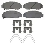 OEX1608 - : OEX Front Disc Brake Pad Set Premium Ceramic for WAGNER BRAKE Image