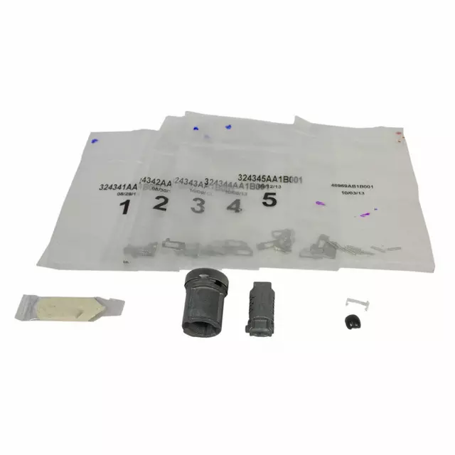 Console Lock Cylinder And Key - Ford (AU5Z-11582-B)