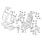 LB5Z7867460AM - Body: Trim Cover for Ford: Explorer, Police Interceptor Utility | Lincoln: Aviator Image
