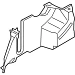 DP5Z5445423CD - : Side Trim Panel for Lincoln: MKZ Image