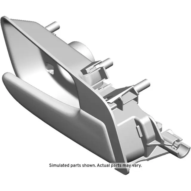 42703623 - : Black Passenger Side Door Inside Handle for Chevrolet: Equinox, Impala, Malibu, Malibu Limited, Sonic | GMC: Terrain Image