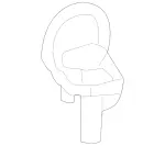 86045148Q96 - Body: Tie Down for Mercedes-Benz Image